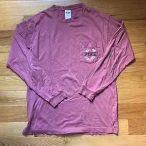 PINK Oversized Long Sleeve Top